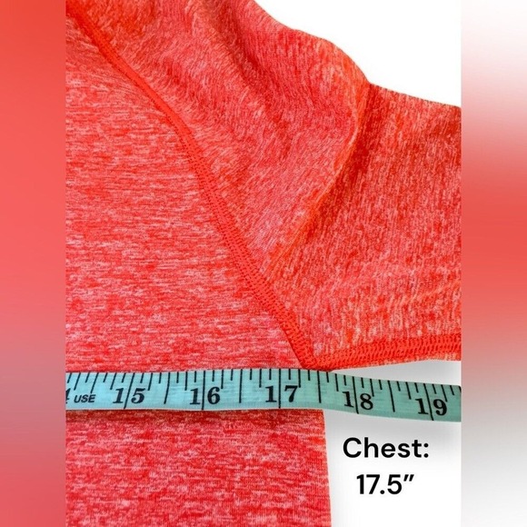 The North Face lightweight hooded top, coral/orange, excellent condition, size M - Picture 5 of 7